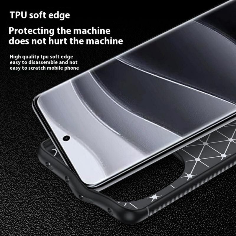 Kuori Xiaomi Redmi Note 14 Pro 5g Klassinen Hiilikuitu