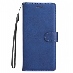 Lederhüllen Xiaomi Redmi Note 14 Pro 5g Handyhülle Glattes Kunstleder