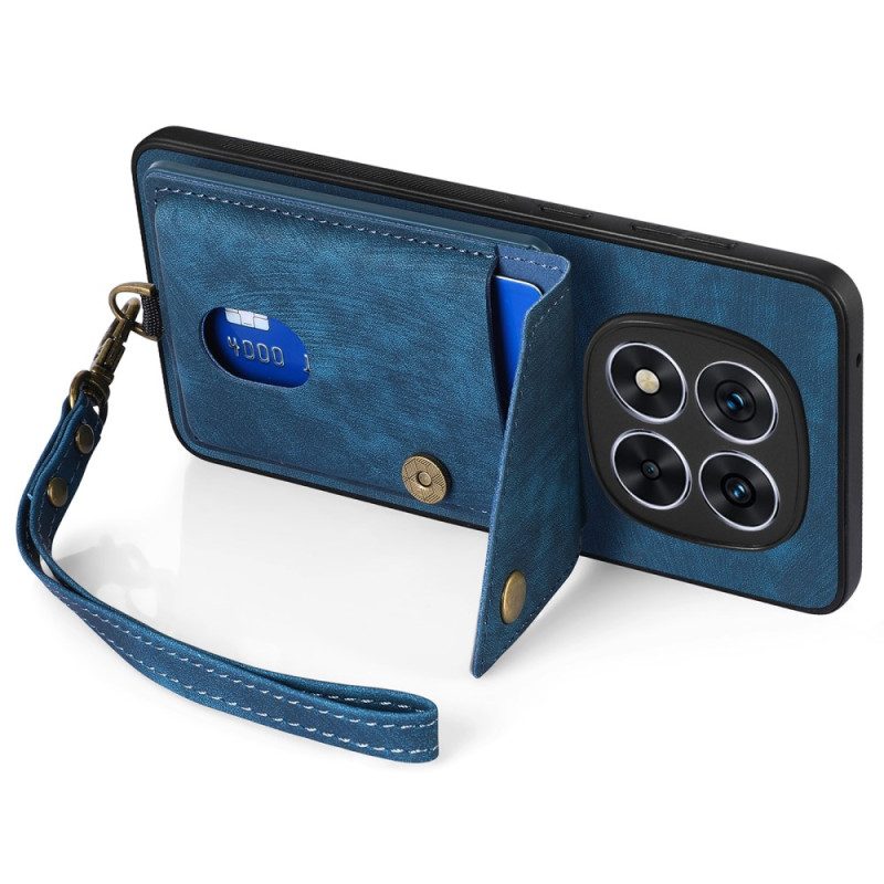 Nahkaefektikorttikotelo Ja Nauha