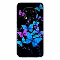 Puhelinkuoret Xiaomi Redmi Note 14 Pro 5g Värikkäitä Perhosia