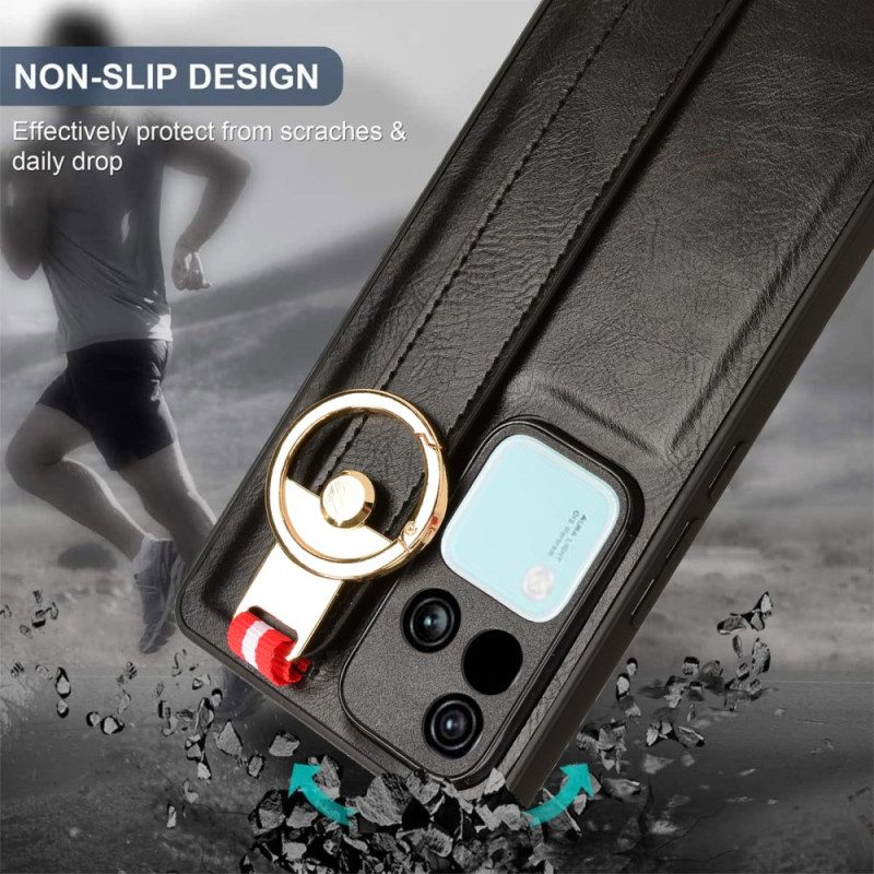 Case Vivo V30 5g Puhelinkuoret Käyttöohjeen Mukainen Ranneke Ja Rengas