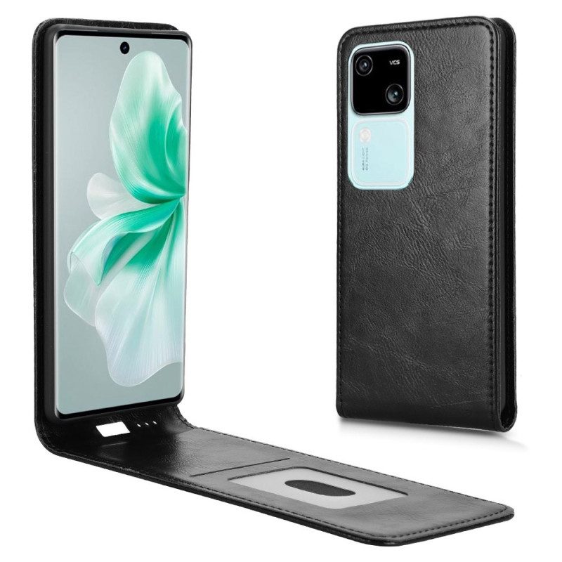 Nahkakotelo Vivo V30 5g Pystysuuntainen Läppä