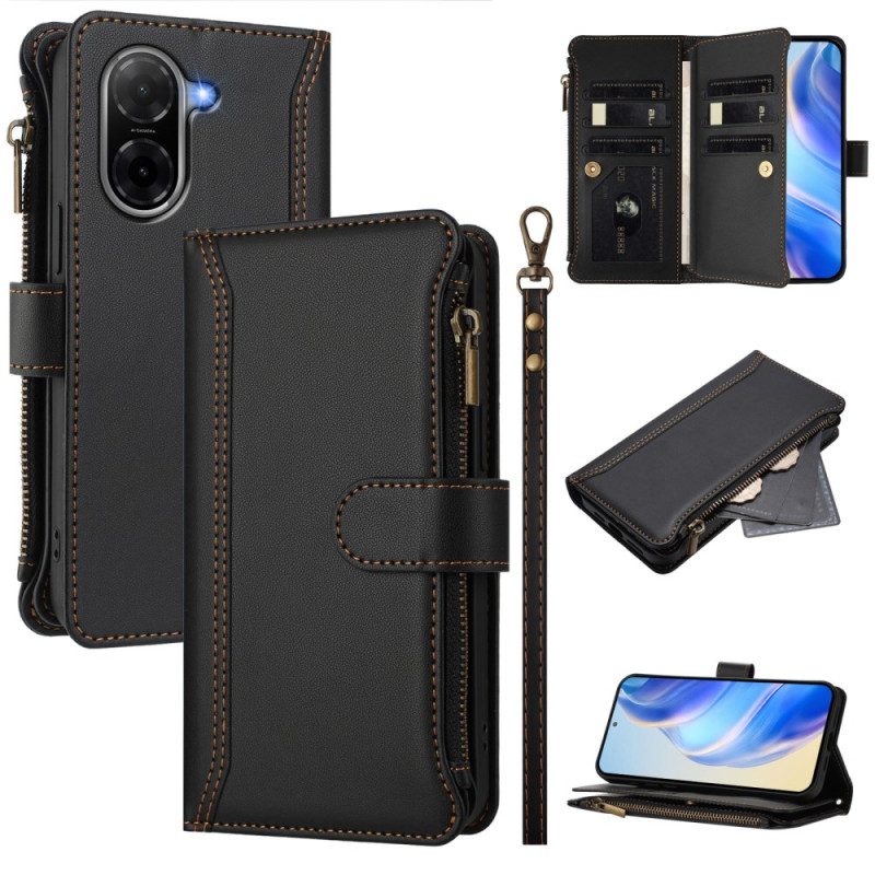 Kotelot Poco C71 9 Korttipaikan Lompakko Nauhalla