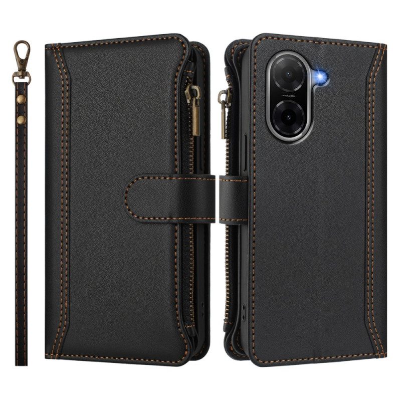 Kotelot Poco C71 9 Korttipaikan Lompakko Nauhalla