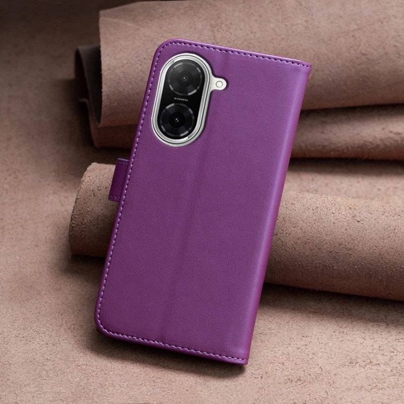 Kotelot Poco C71 Binfen Color Keinonahka Suojakuori