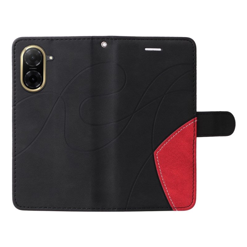 Kotelot Poco C71 Kaksisävyinen Aaltokuvio Suojakuori