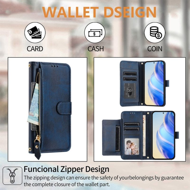 Kotelot Poco C71 Lompakko Hihnalla