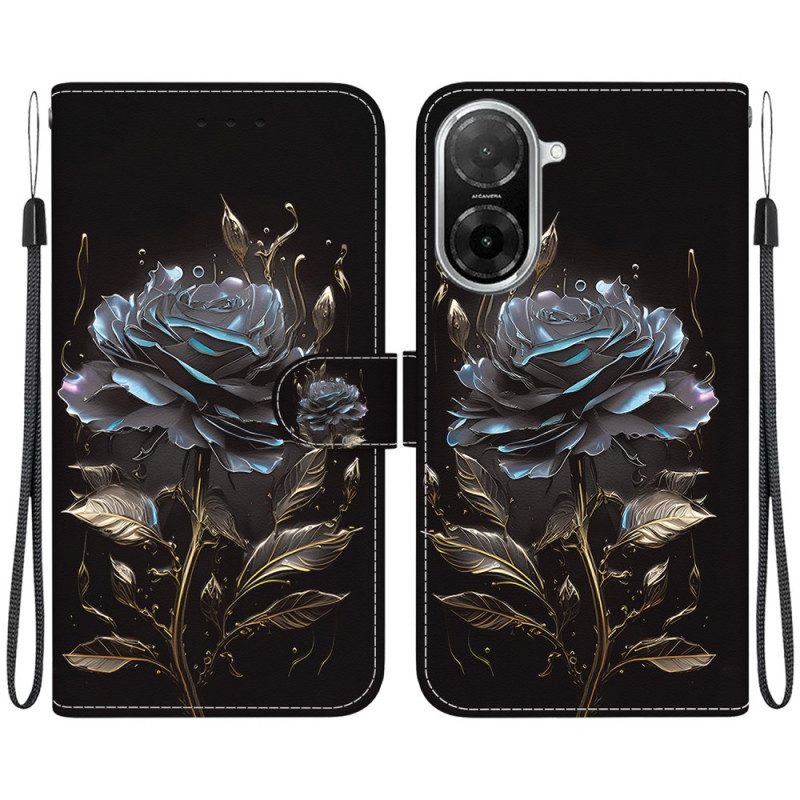 Kotelot Poco C71 Musta Ruusu