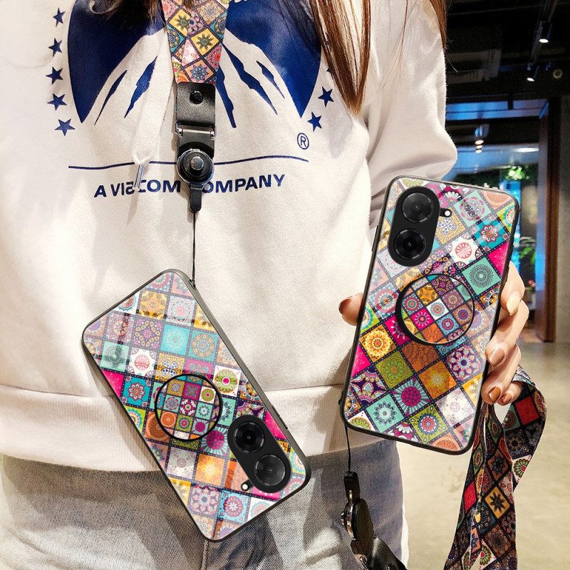 Kuori Poco C71 Tilkkutäkkikuvioinen Jalusta Ja Hihna Suojakuori