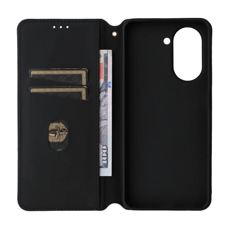 Nahkakotelo Poco C71 3d-kuutiot