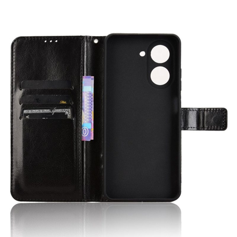 Nahkakotelo Poco C71 Räikeä Tekonahka