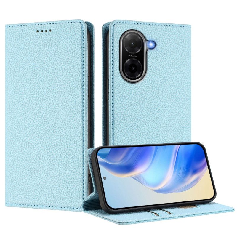 Nahkakotelo Poco C71 Ruskea Tekonahka