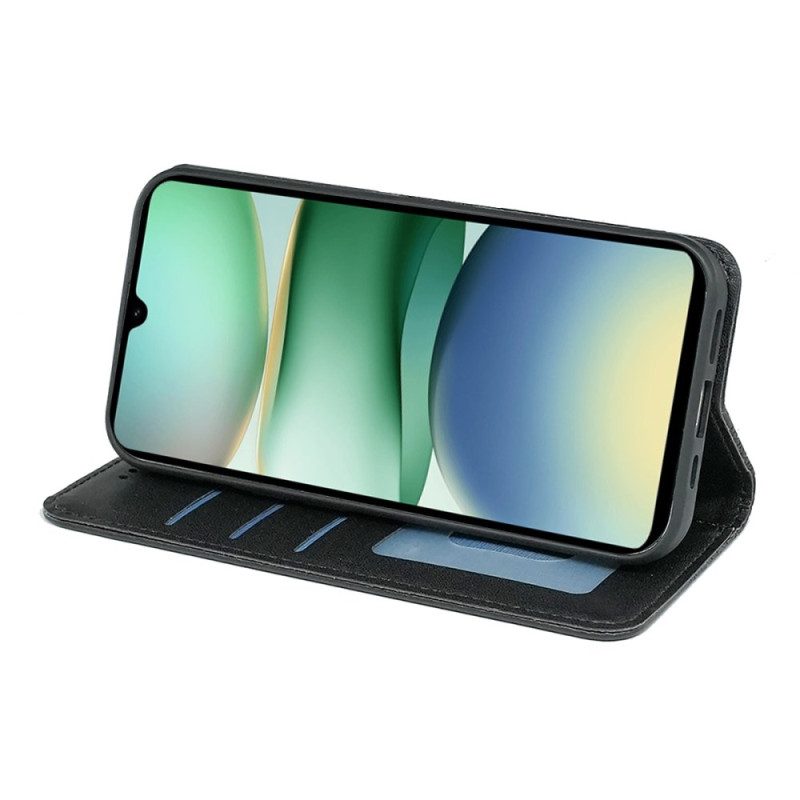 Nahkakotelo Poco C71 Ruutukuvio