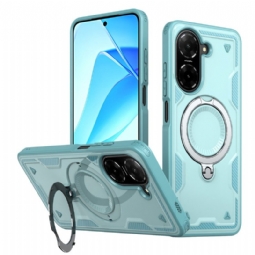 Puhelinkuoret Poco C71 Magsafe-yhteensopiva Sotilasluokan Suojauksen Ja Jalustan Kanssa