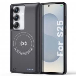 10000mah Ulkoinen Akkukotelo Samsung Galaxy S25 / S24 Magneettikiinnityksellä