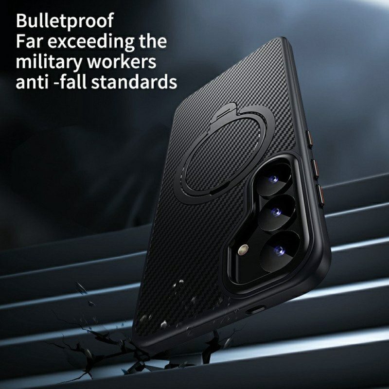 Case Samsung Galaxy S25 5g Puhelinkuoret Magsafe-yhteensopiva Sormustelineen Kanssa