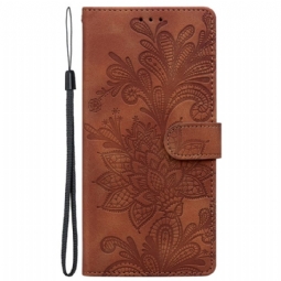 Kotelot Samsung Galaxy S25 5g Kukkakuvioinen Pitsikuvio Suojakuori