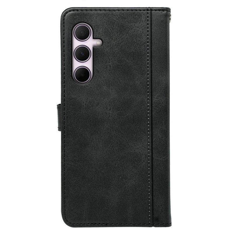 Kotelot Samsung Galaxy S25 5g Mokkanahkakuvioinen Kuvio