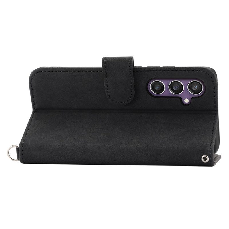 Kotelot Samsung Galaxy S25 5g Pitsikuvioinen Hihna