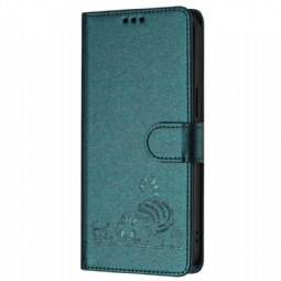 Kotelot Samsung Galaxy S25 5g Puhelinkuoret Rfid-suojattu Kissakuvio