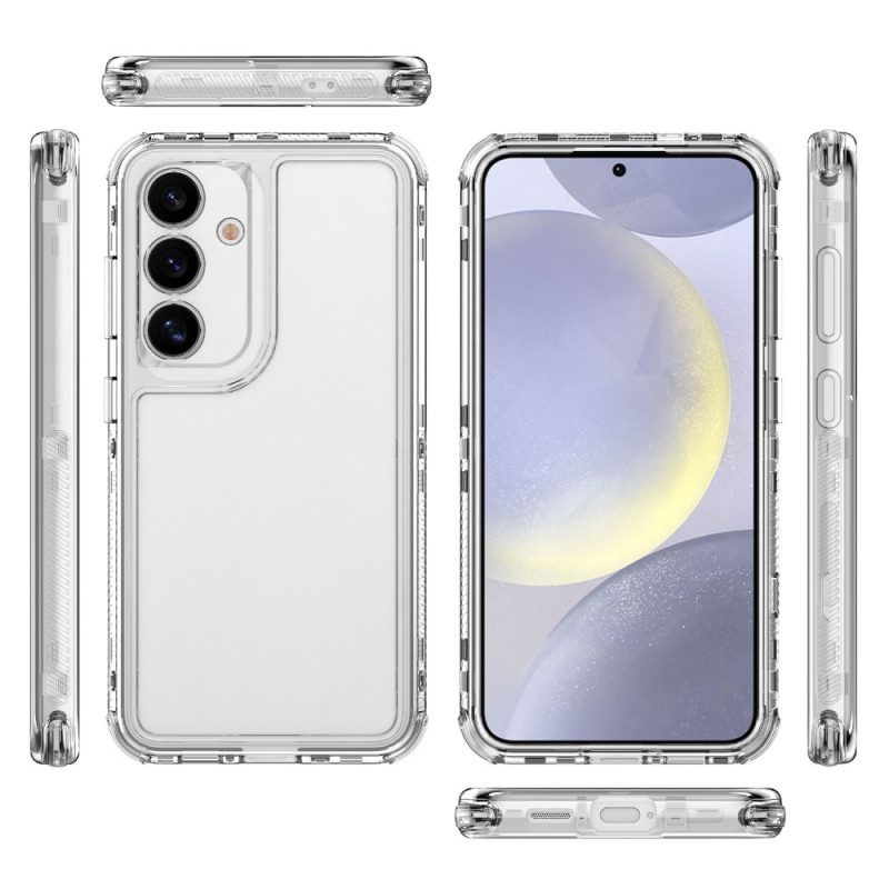 Kuori Samsung Galaxy S25 5g 3-in-1 Naarmuuntumaton Suojakuori