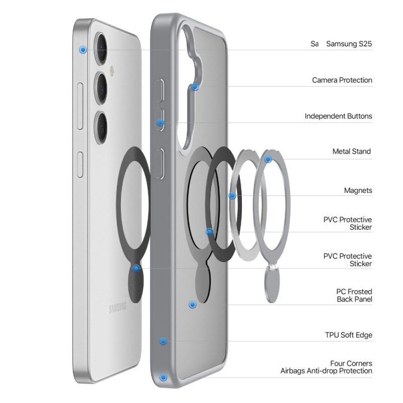 Kuori Samsung Galaxy S25 5g Ducis Yind -sarjan Dux Suojakuori