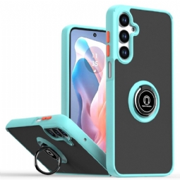 Kuori Samsung Galaxy S25 5g Kaksivärinen Sormusteline Suojakuori