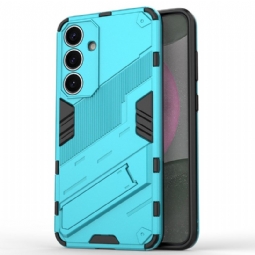 Kuori Samsung Galaxy S25 5g Kestävä Ja Sisäänrakennetulla Jalustalla