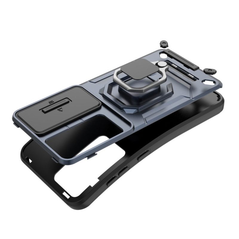 Kuori Samsung Galaxy S25 5g Kestävä Rengaskotelo Kamerasuojalla