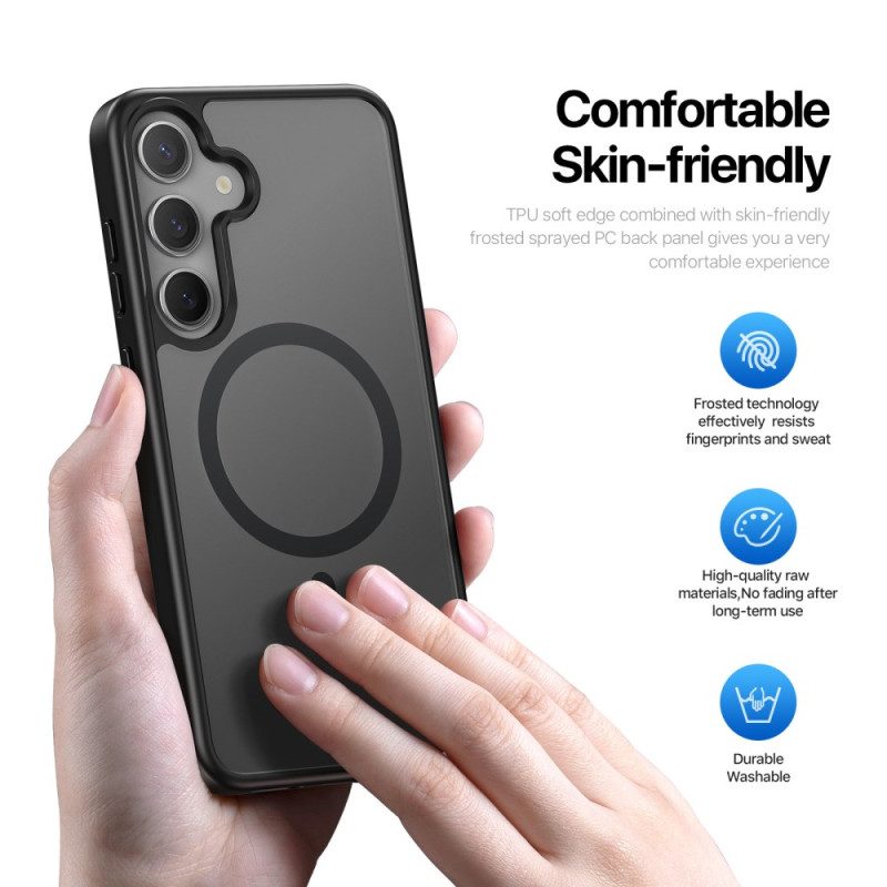 Kuori Samsung Galaxy S25 5g Magsafe-yhteensopiva Himmeäpintainen