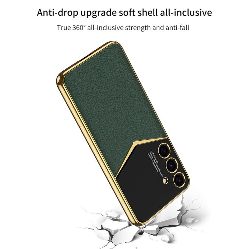 Kuori Samsung Galaxy S25 5g Metallinhohtoinen Reunus