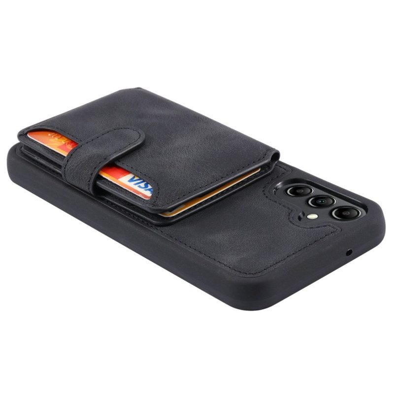 Kuori Samsung Galaxy S25 5g Mokkanahkamainen Lompakko