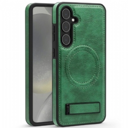 Kuori Samsung Galaxy S25 5g Sisäänrakennettu Kiinnitys Ja Magsafe-yhteensopivuus Suojakuori