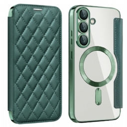 Kuori Samsung Galaxy S25 5g Tikattu Yhteensopiva Magsafen Kanssa