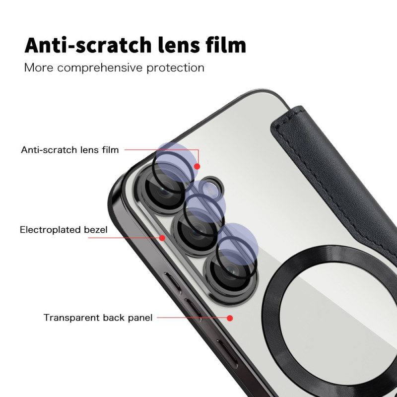 Kuori Samsung Galaxy S25 5g Tikattu Yhteensopiva Magsafen Kanssa