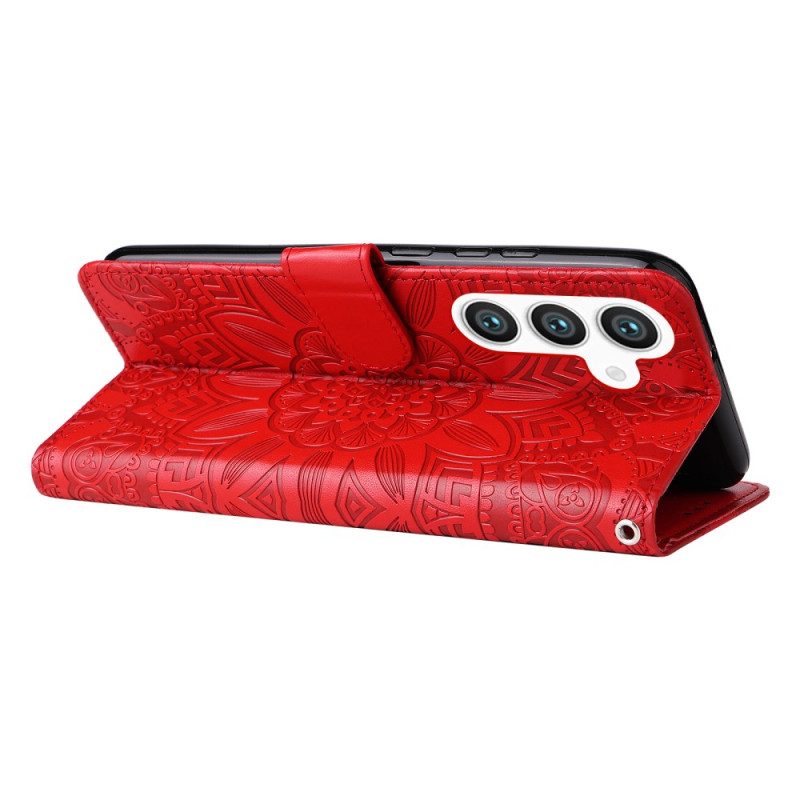 Nahkakotelo Samsung Galaxy S25 5g Mandalahihna