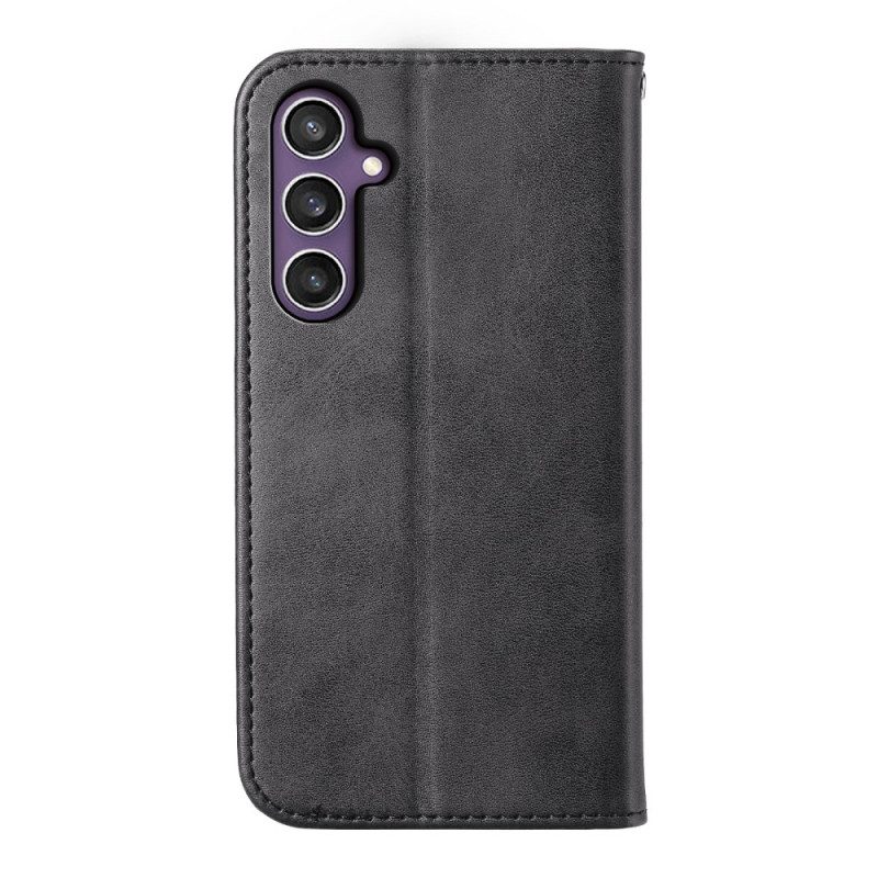 Nahkakotelo Samsung Galaxy S25 5g Puhelinkuoret Vasikannahkakuvio