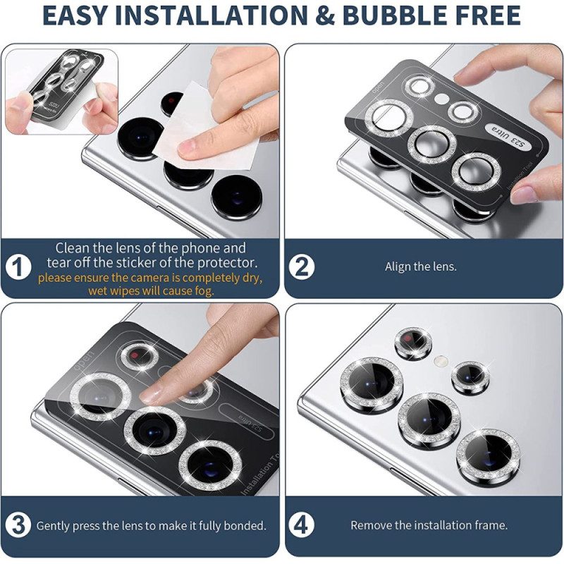 Suojaavat Linssit Samsung Galaxy S25 5g:n Kameran Linsseille