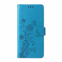 Kotelot Vivo V60 Lite Kukkakuvio Suojakuori