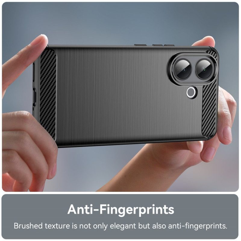 Kuori Vivo V60 Lite Harjattu Hiilikuitu Suojakuori