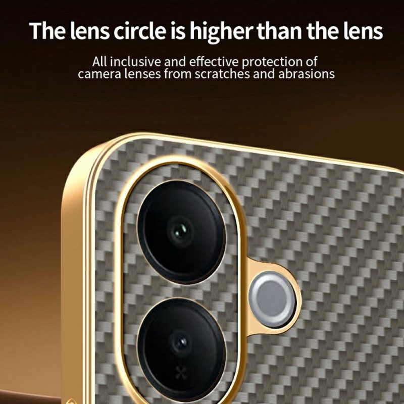 Kuori Vivo V60 Lite Hiilikuitukuvio