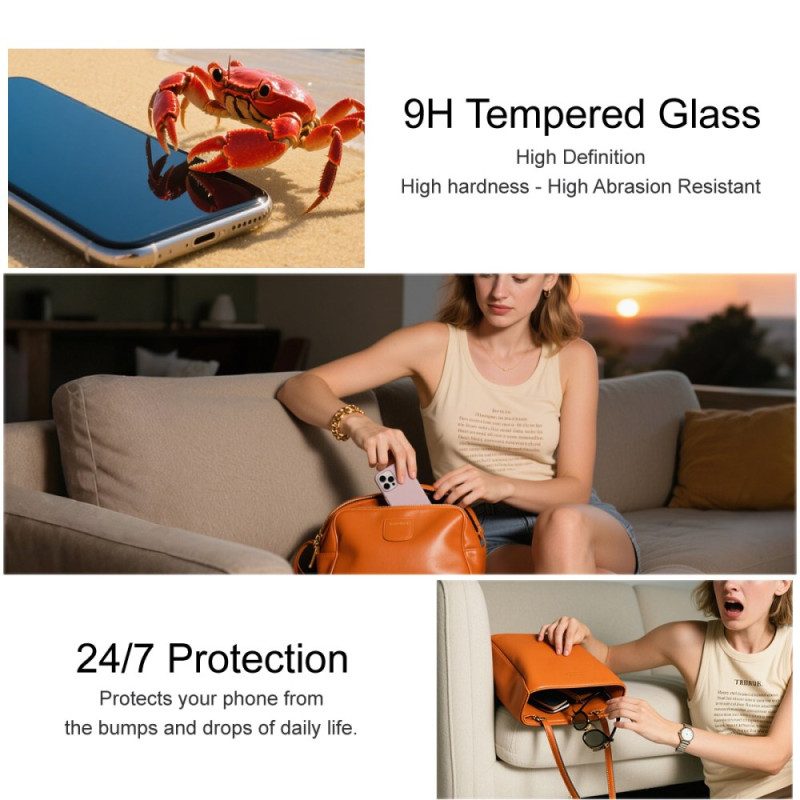 Lasinen Näytönsuoja Vivo V60 Litelle (sormenjälkitunnistus)