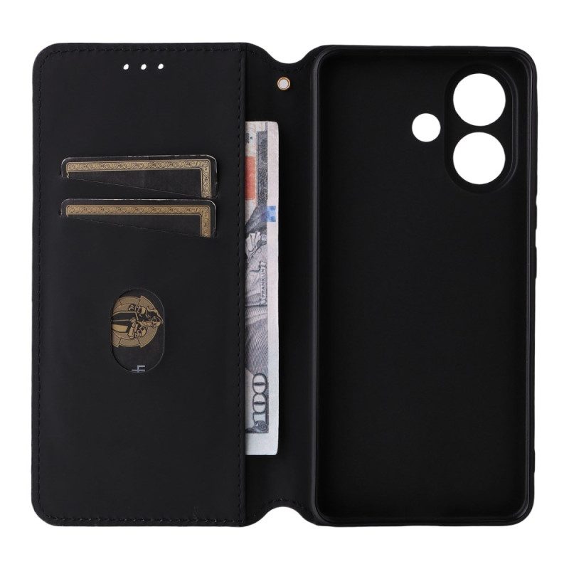 Nahkakotelo Vivo V60 Lite Timanttikuvio