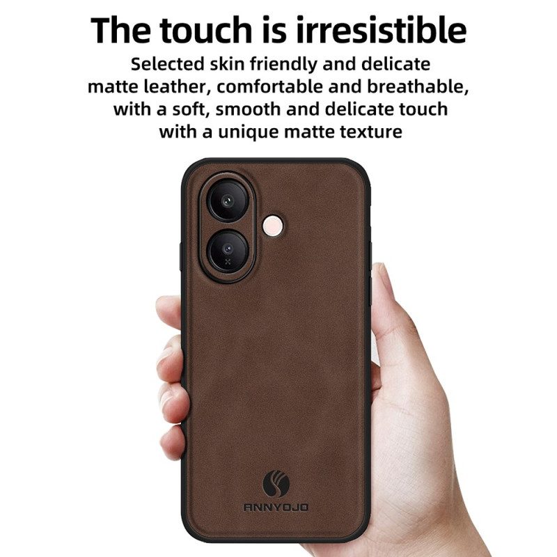 Puhelinkuoret Vivo V60 Lite Vahvistettu Nahkaefekti