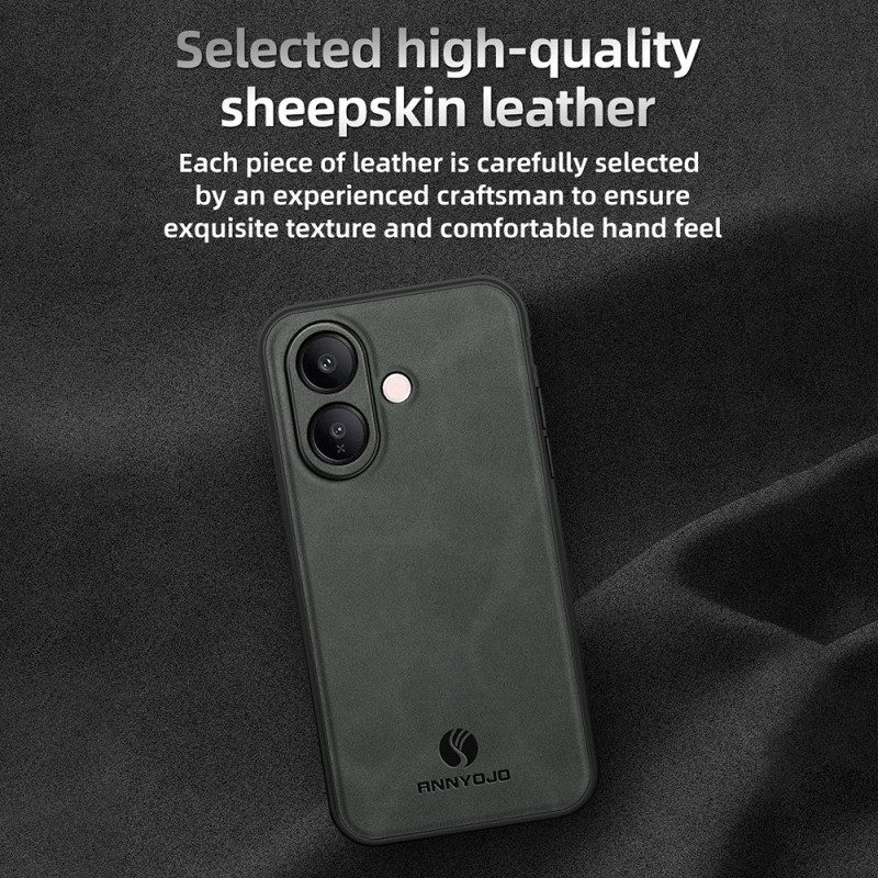 Puhelinkuoret Vivo V60 Lite Vahvistettu Nahkaefekti