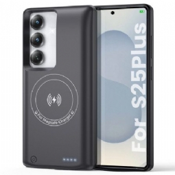 10000mah Akkukotelo Samsung Galaxy S25 Plus / S24 Plus Laturilla Ja Magneettikiinnityksellä