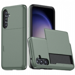 Case Samsung Galaxy S25 Plus 5g Puhelinkuoret Metalliefektinen Integroitu Korttikotelo