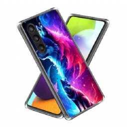 Case Samsung Galaxy S25 Plus 5g Puhelinkuoret Värikäs Susi