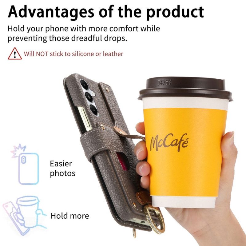 Kotelot Samsung Galaxy S25 Plus 5g Lompakko Vetoketjulla