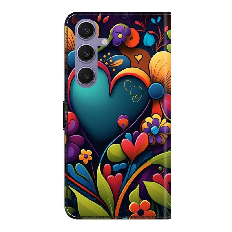 Kotelot Samsung Galaxy S25 Plus 5g Maalattu Sydän